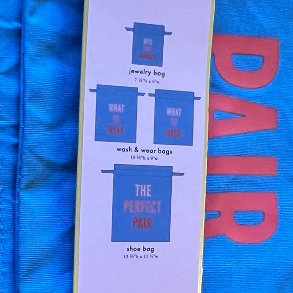 NWT Kate Spade The Perfect Pair Travel Bag Set - Picture 7 of 9